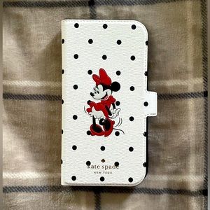 Kate Spade Disney X Minnie Mouse iPhone 13 Pro Max Folio Magnetic Case K6409